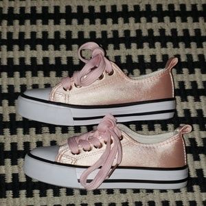 Pink Satin Shoes